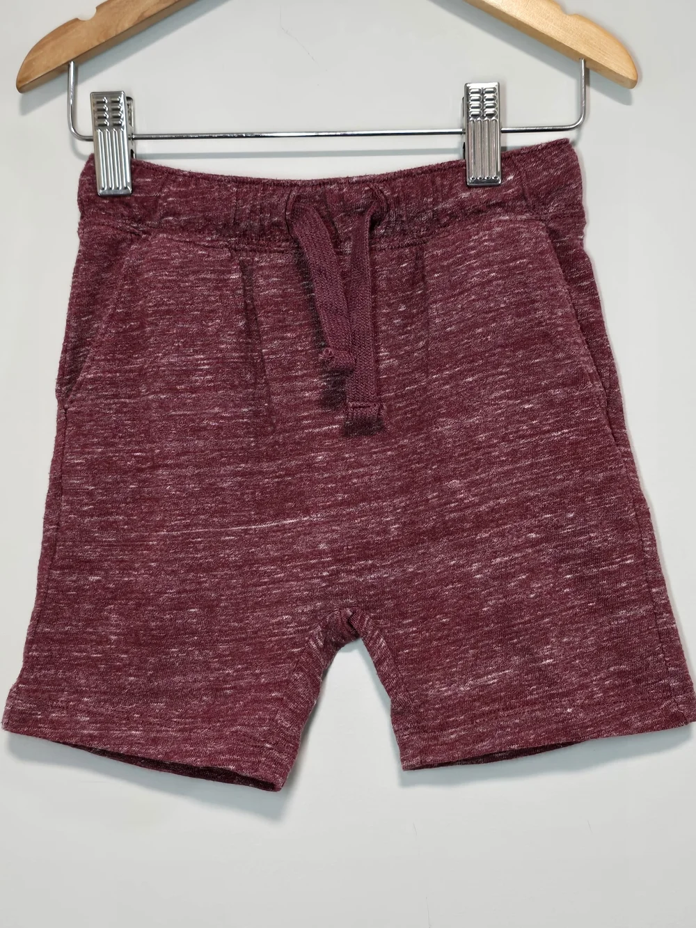3 For $12 Old Navy Kids Maroon Knit Pull-On Super Soft Lightweight Shorts